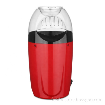 1200W High Quality Portable Home Air Popper Popcorn Maker - 3 Min Fast Popping Oilless Machine